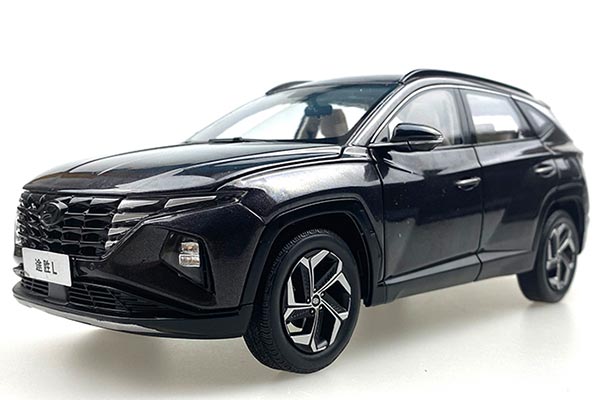 2021 Hyundai Tucson L SUV Diecast Model 1:18 Scale Gray