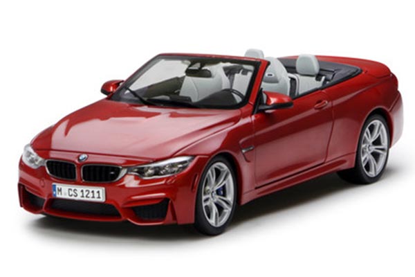 BMW M4 Convertible 1:18 Scale Diecast Car Model By PARAGON
