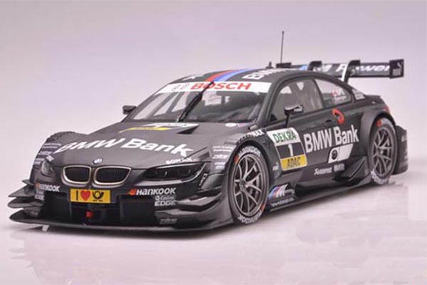 2013 BMW M3 DTM 1:18 Scale Diecast Model Black By Minichamps