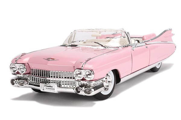 1959 Cadillac Eldorado Biarritz 1:18 Scale Diecast Model Pink
