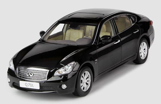2013 Infiniti Q70L 1:18 Scale Diecast Car Model Black