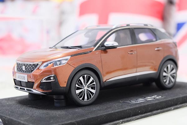 2017 Peugeot 4008 SUV 1:18 Scale Model Orange