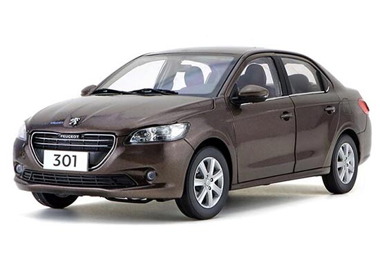 2014 Peugeot 301 1:18 Scale Diecast Car Model