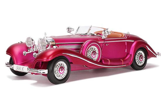 1936 Mercedes Benz 500K 1:18 Scale Diecast Car Model