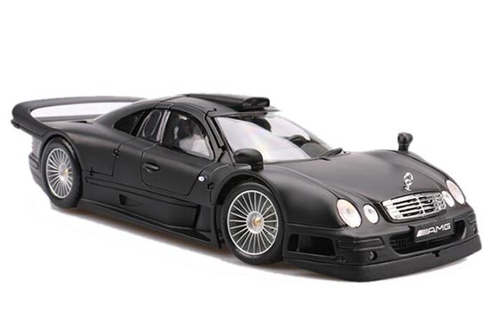 Mercedes Benz CLK GTR 1:18 Scale Diecast Car Model Black