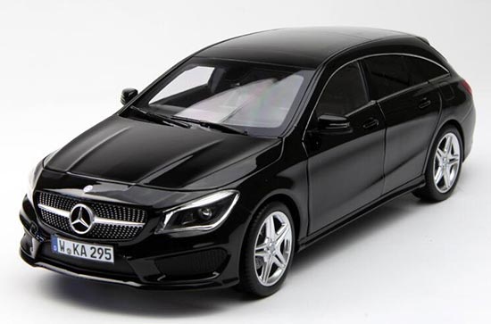 Mercedes Benz CLA-Class Shooting 1:18 Diecast Car Model Black