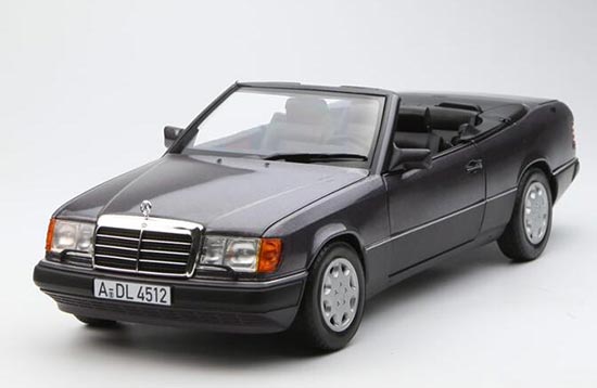 1990 Mercedes Benz 300 CE Cabriolet 1:18 Diecast Model Purple