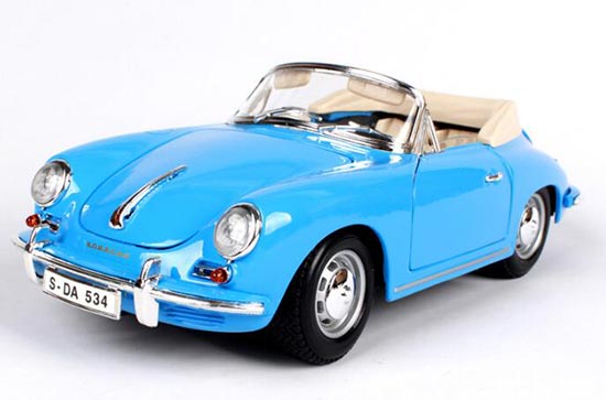 Porsche 356B Cabriolet 1:18 Scale Diecast Car Model