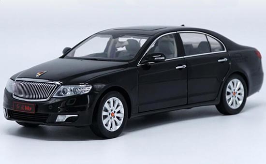 2013 Hongqi H7 1:18 Scale Diecast Car Model Black