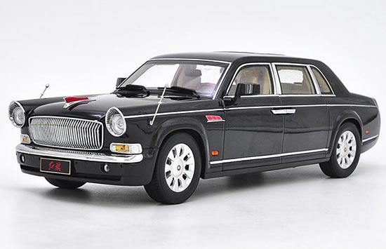 Hongqi CA7600 Limousine 1:18 Scale Diecast Model Black