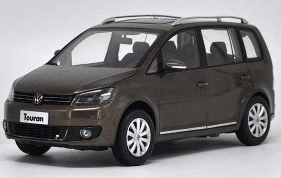 2011 Volkswagen Touran 1:18 Scale Diecast MPV Model Brown