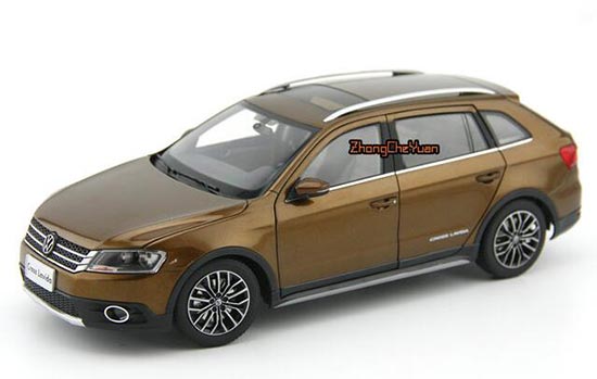 2014 Volkswagen Cross Lavida 1:18 Scale Diecast Car Model Brown