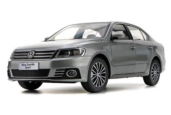2014 Volkswagen New Lavida Sport 1:18 Diecast Car Model Silver