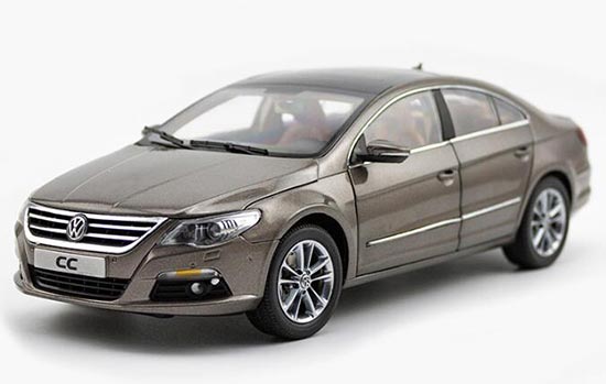 2010 Volkswagen CC 1:18 Scale Diecast Car Model Brown