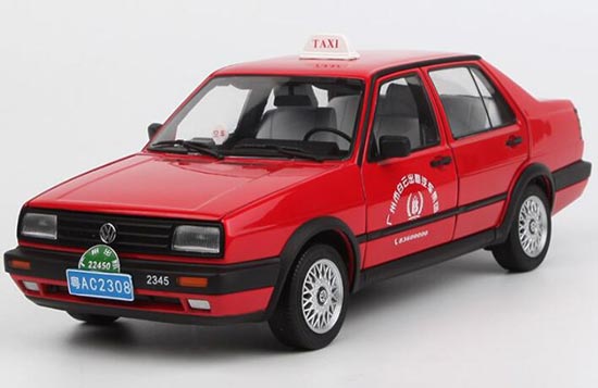 Volkswagen Jetta GT 1:18 Scale Diecast Taxi Car Model