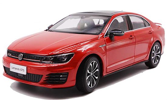 2017 Volkswagen Lamando GTS 1:18 Scale Diecast Car Model Red