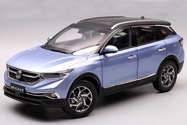 2019 Dongfeng Aeolus AX7 1:18 Scale Diecast SUV Model Blue