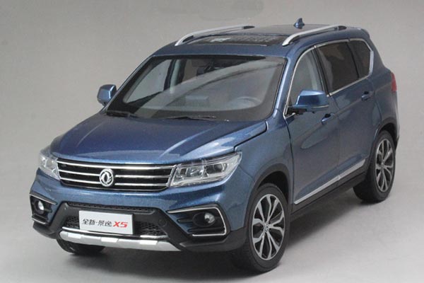 2017 Dongfeng Joyear X5 1:18 Scale Diecast SUV Model Blue