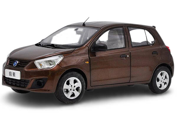 2014 Venucia R30 1:18 Scale Diecast Car Model Brown