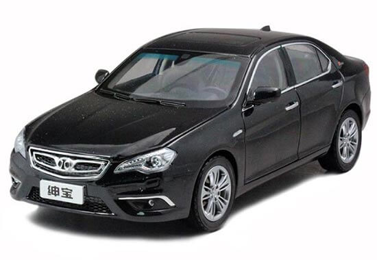 2013 Senova D280 1:18 Scale Diecast Car Model Black