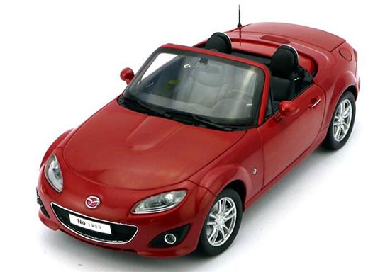 2009 Mazda MX-5 1:18 Scale Diecast Car Model Red