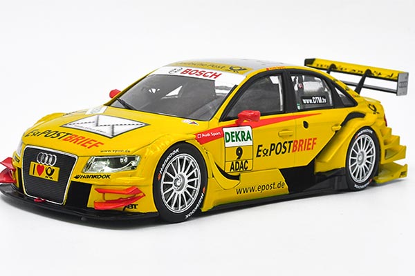 2011 Audi A4 DTM 1:18 Scale NO.9 Racing Car Diecast Model