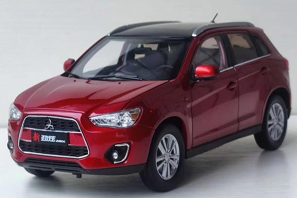 2013 Mitsubishi ASX 1:18 Scale Diecast SUV Model Blue