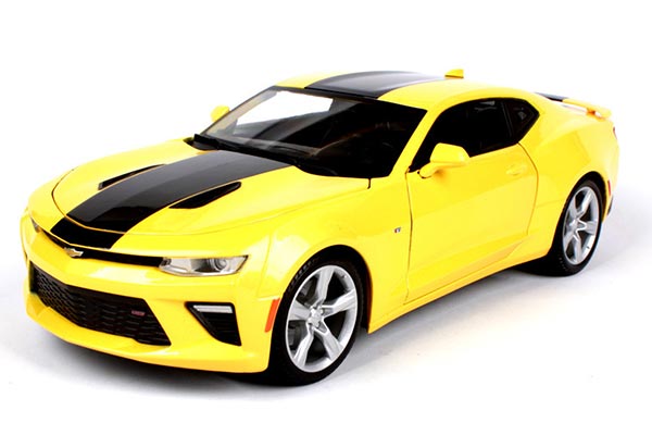 2016 Chevrolet Camaro SS 1:18 Scale Diecast Car Model Yellow