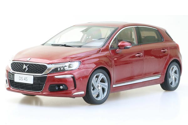2016 DS 4S 1:18 Scale Diecast Car Model Red