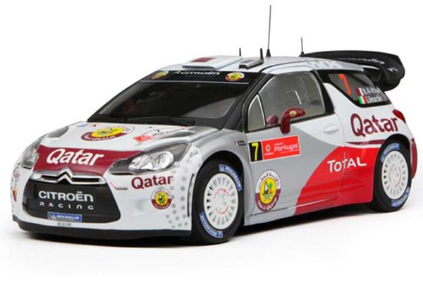 2012 DS3 WRC 1:18 Scale Diecast Car Model