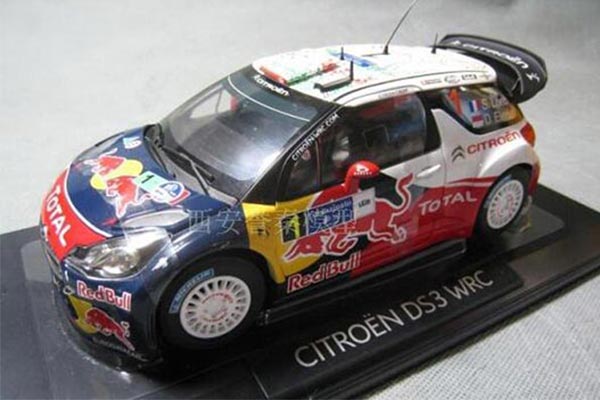 DS3 WRC 1:18 Scale Diecast Car Model
