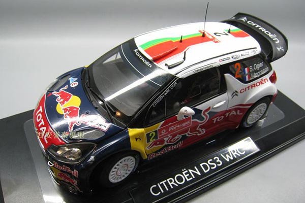 DS3 WRC Diecast Car Model 1:18 Scale