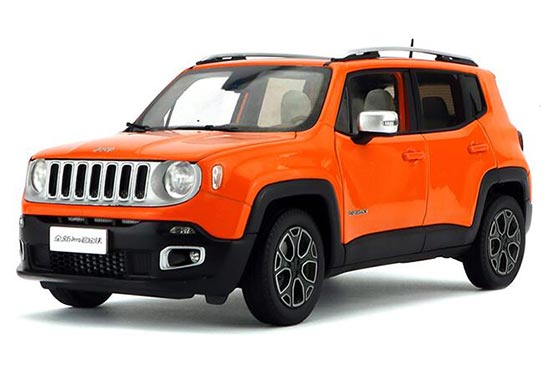 2016 Jeep Renegade 1:18 Scale Diecast SUV Model