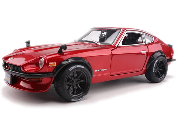 1971 Datsun 240Z 1:18 Scale Red Diecast Car Model