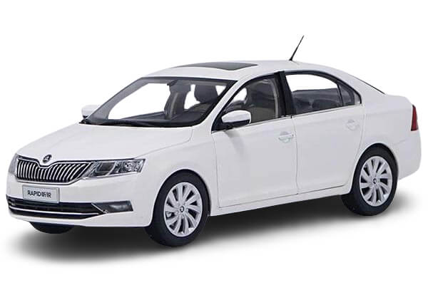 2018 Skoda Rapid Diecast Car Model 1:18 Scale