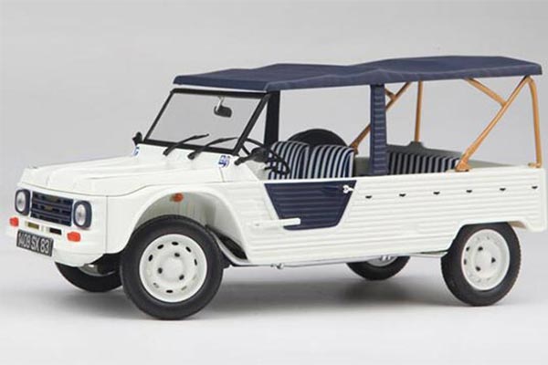 1983 Citroen Mehari Diecast Car Model 1:18 Scale White