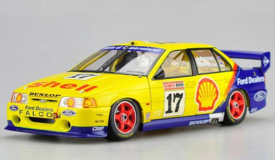 1993 Ford Falcon EB Diecast Car Model 1:18 Scale Yellow