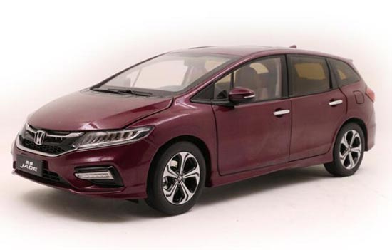 2017 Honda Jade Diecast Car Model 1:18 Scale Wine Red