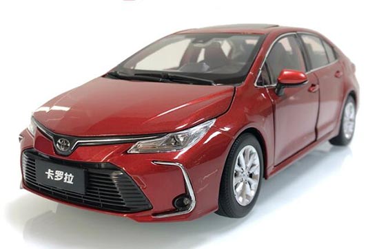 2019 Toyota Corolla Diecast Car Model 1:18 Scale