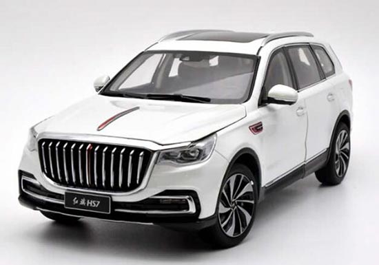 2019 Hongqi HS7 SUV Diecast Model 1:18 Scale