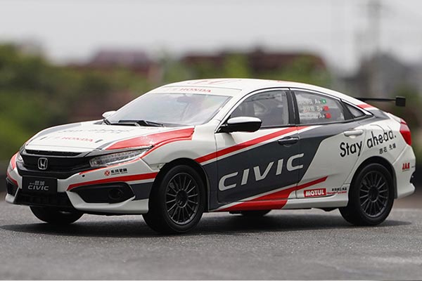 2016 Honda Civic CTCC Diecast Car Model 1:18 Scale