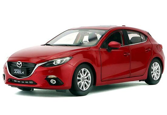 2014 Mazda Axela Hatchback Diecast Car Model 1:18 Scale