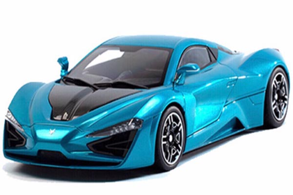 Arcfox GT Diecast Car Model 1:18 Scale Blue
