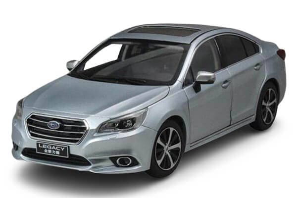 2016 Subaru Legacy Diecast Car Model 1:18 Scale Silver