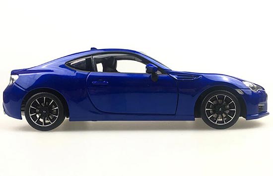 2013 Subaru BRZ Diecast Car Model 1:18 Scale Blue [SD01H941]