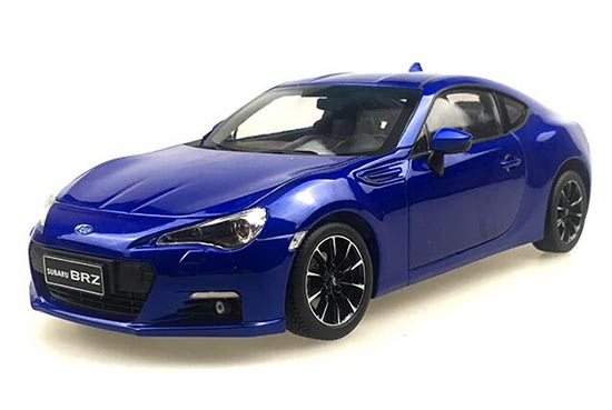 2013 Subaru BRZ Diecast Car Model 1:18 Scale Blue