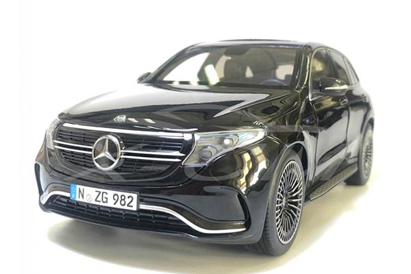 2019 Mercedes Benz EQC 400 SUV Diecast Model 1:18 Black By NZG