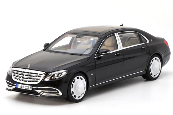 2018 Mercedes Benz Maybach S650 Diecast Model 1:18 Scale Black