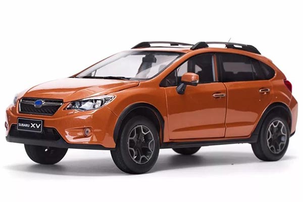 2012 Subaru XV SUV Diecast Model 1:18 Scale Orange