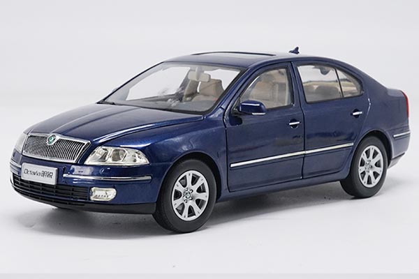 2007 Skoda Octavia Diecast Car Model 1:18 Scale Silver